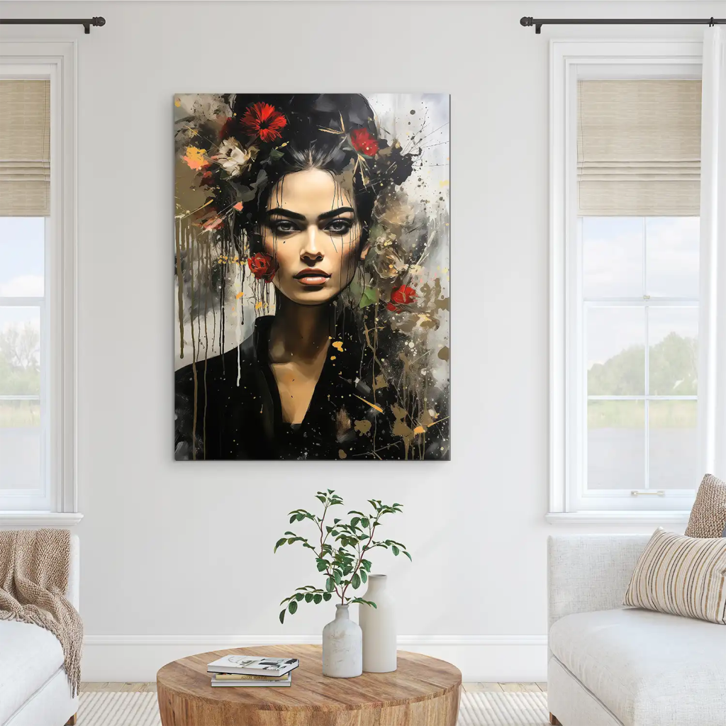 Frida Abstrakt Art AluDibond Bild INGALERIE