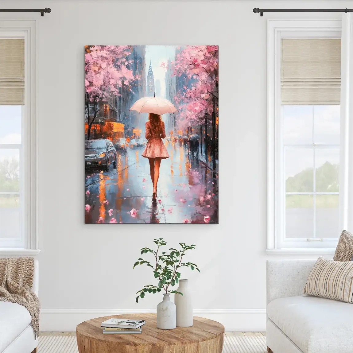 Color of Rain Alu Dibond Bild INGALERIE