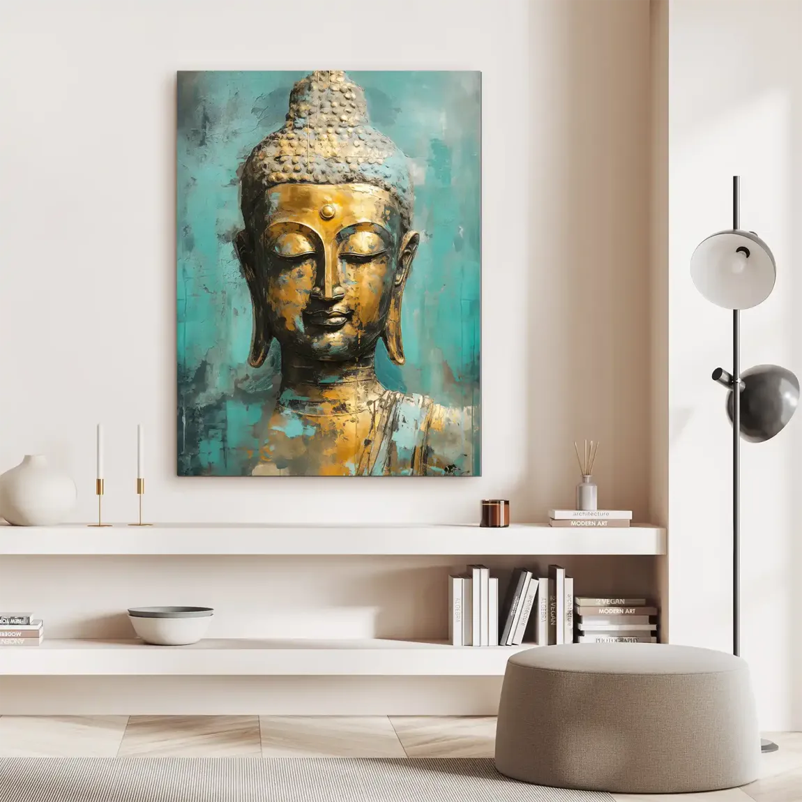 Buddha Essence Alu Dibond Bild INGALERIE