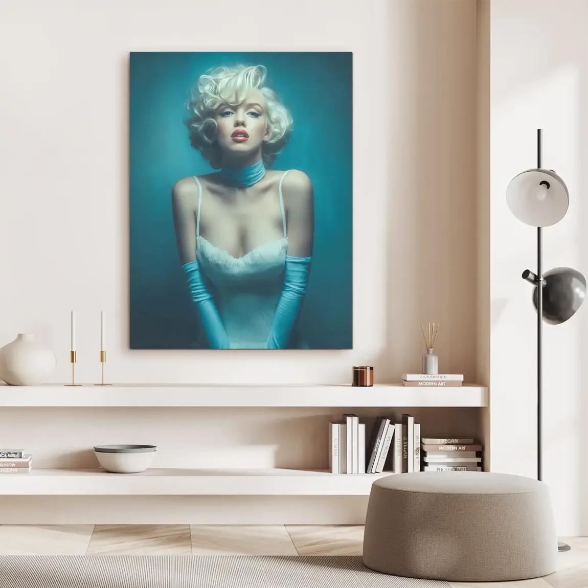 Satin Dreams of Hollywood Alu Dibond Bild INGALERIE