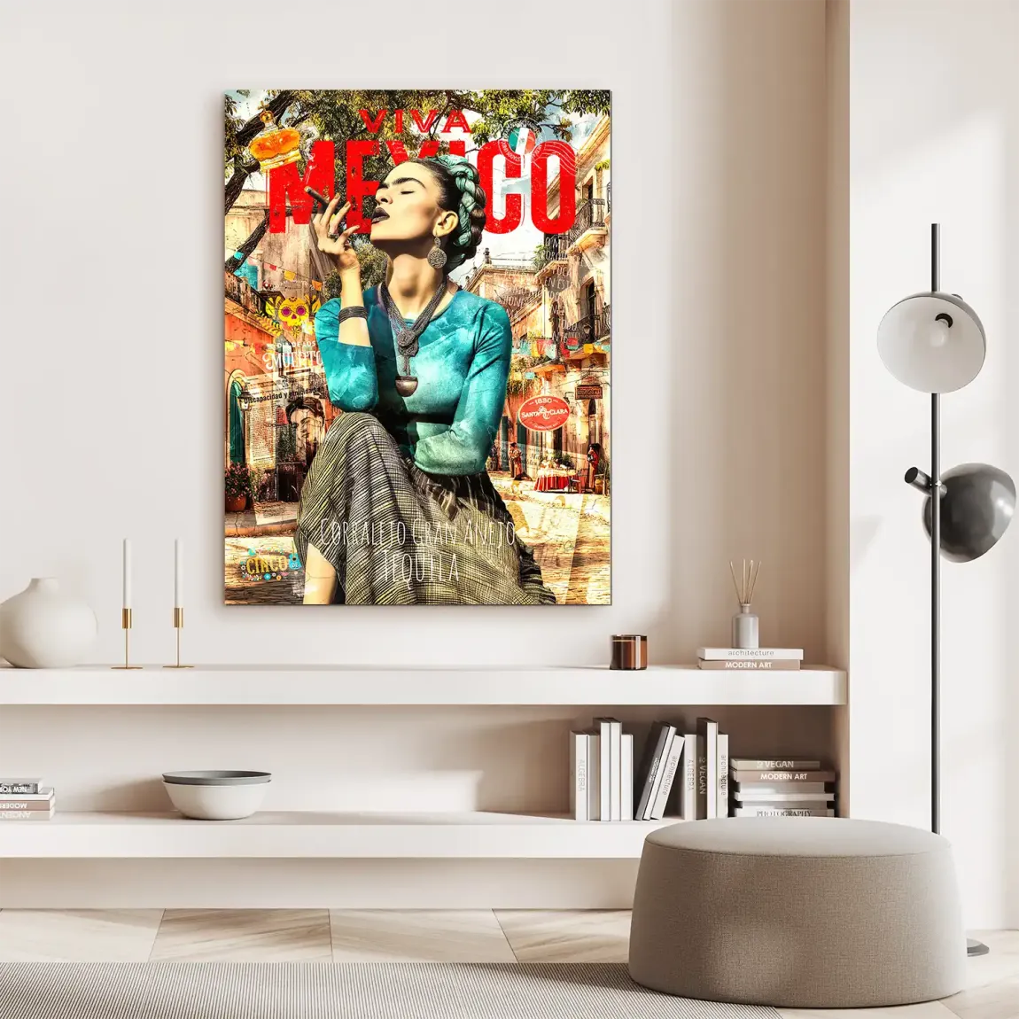 Viva Frida Alu Dibond Bild INGALERIE