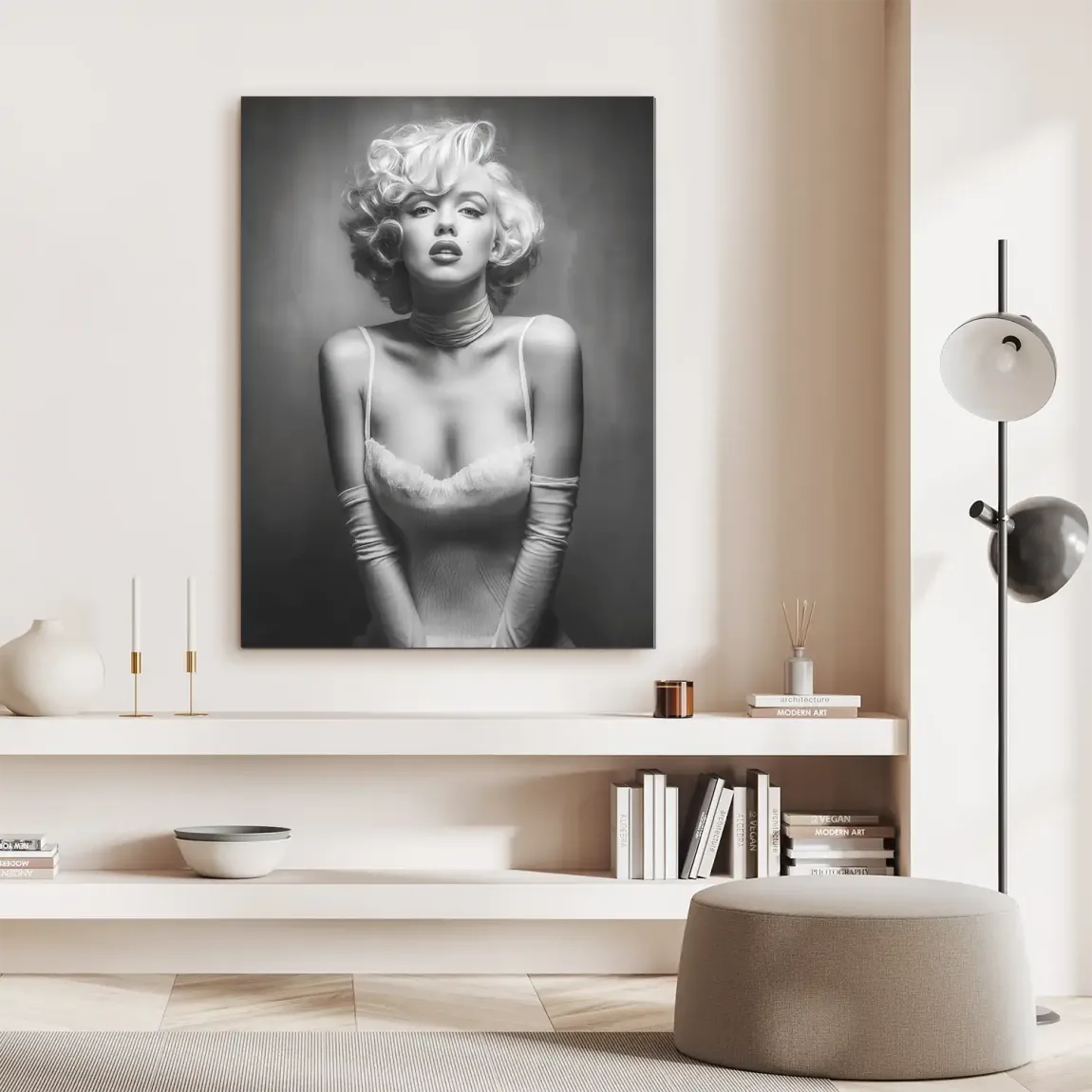 Marilyn Monroe Timeless Grace Alu Dibond Bild INGALERIE