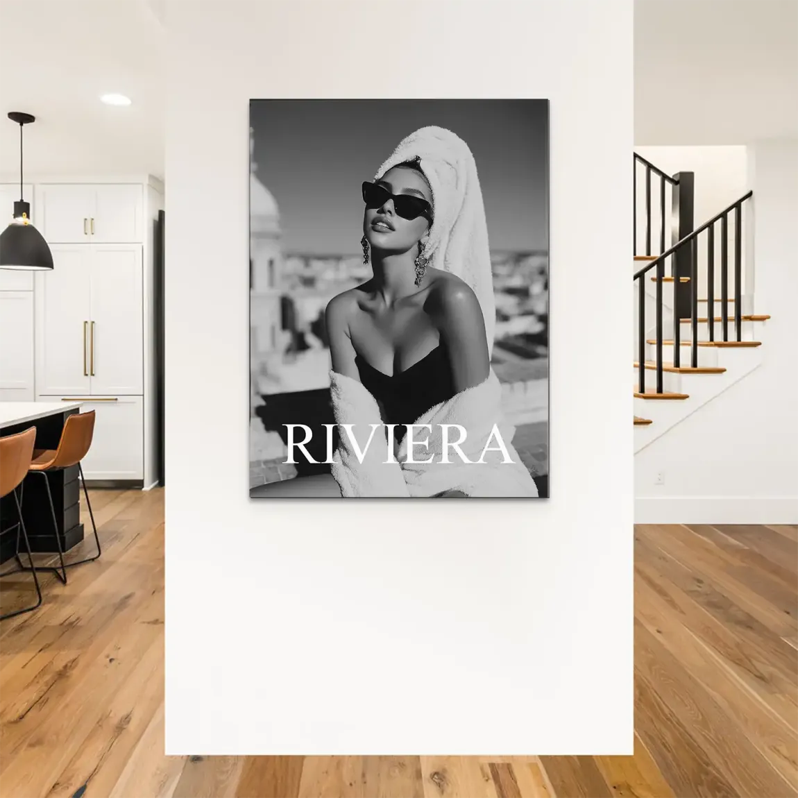 Riviera Glam Alu Dibond Bild