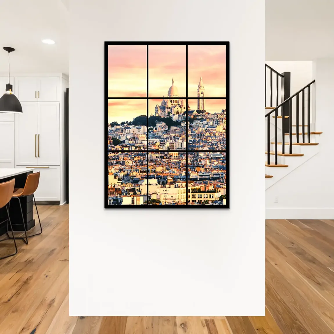 Sunrise Montmartre Paris Alu Dibond Bild