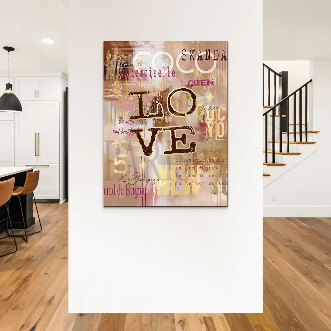 Coco Love Alu Dibond Bild