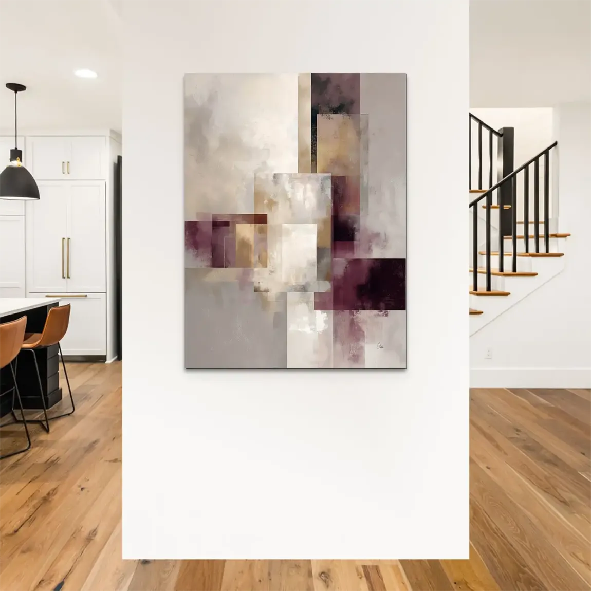 Mystic Geometry Alu Dibond Bild