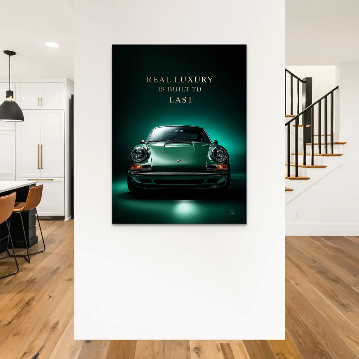 Heritage 911 Porsche Alu Dibond Bild