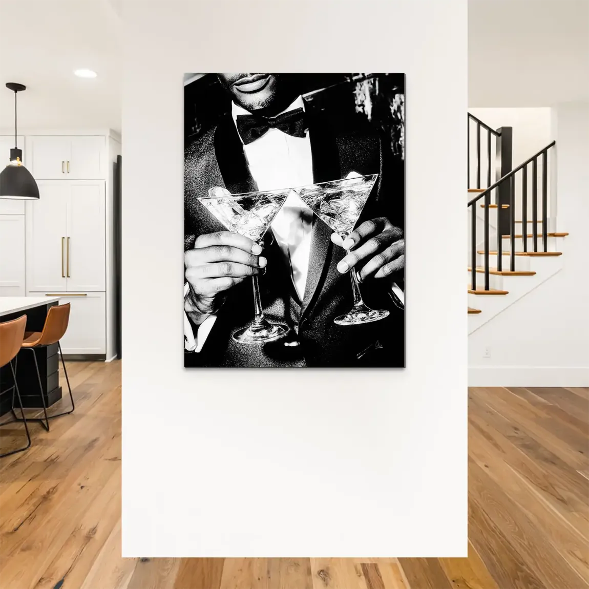 Gentleman Style Alu Dibond Bild