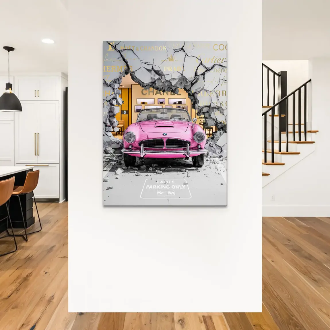 Coco Rebel Alu Dibond Bild