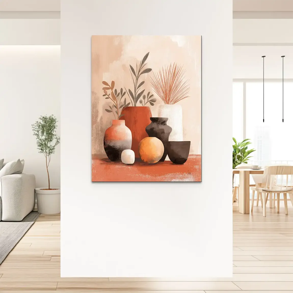 Terracotta Grace Alu Dibond Bild