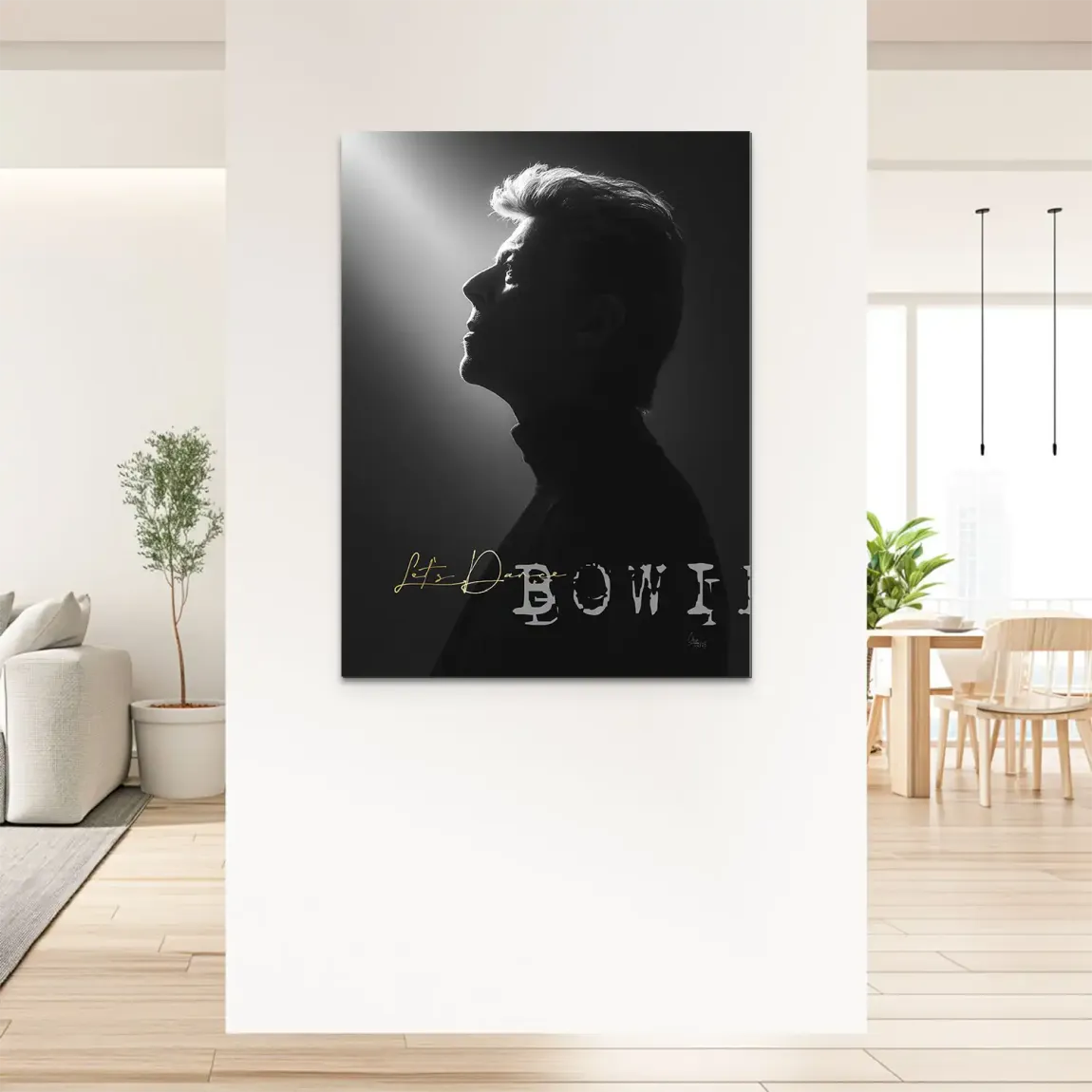 David Bowie Dance Alu Dibond Bild