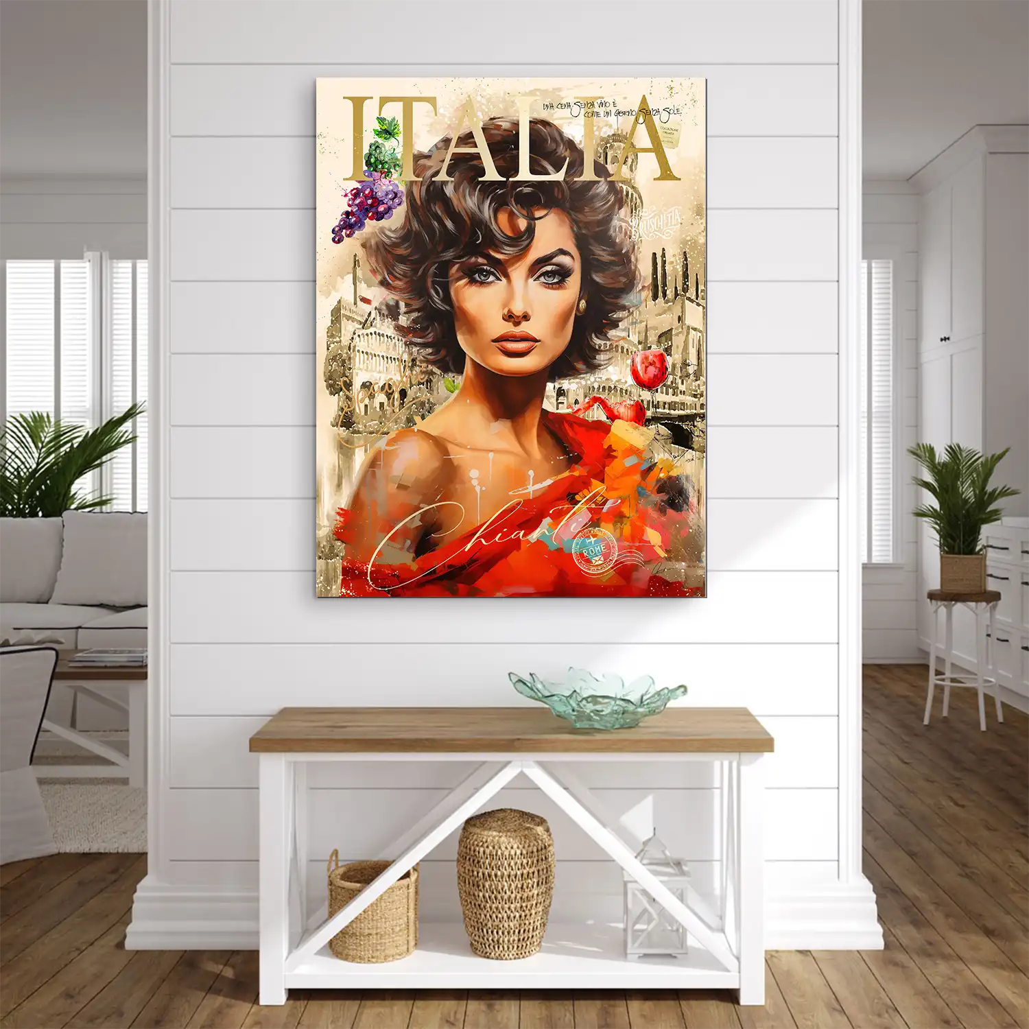 Sophia Italia AluDibond Bild INGALERIE