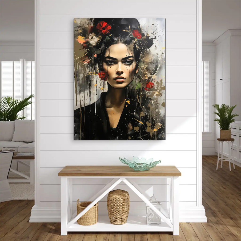 Frida Abstrakt Art AluDibond Bild INGALERIE