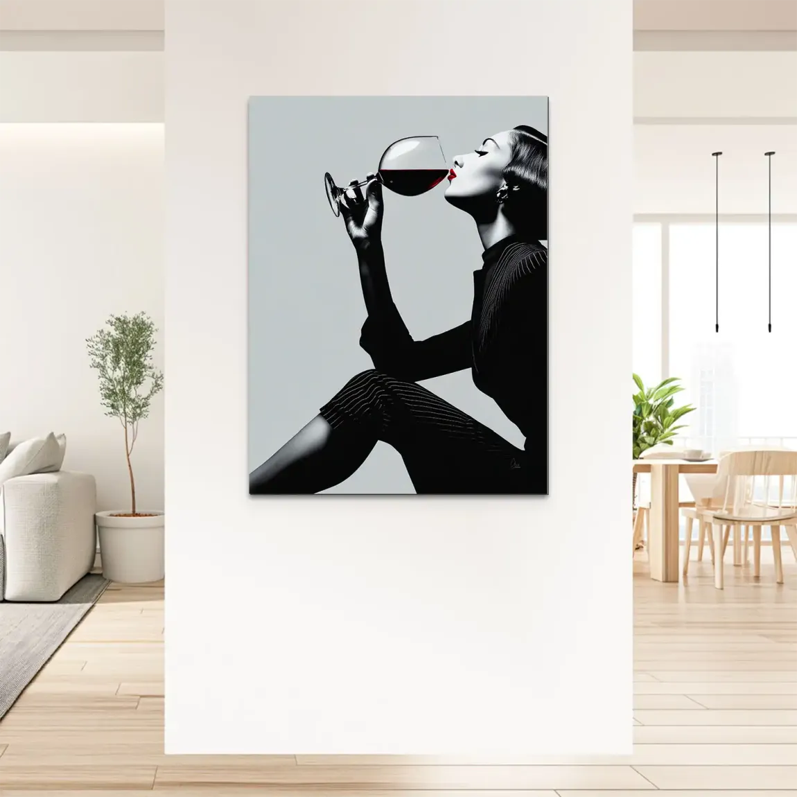 Wine Moments Alu Dibond Bild