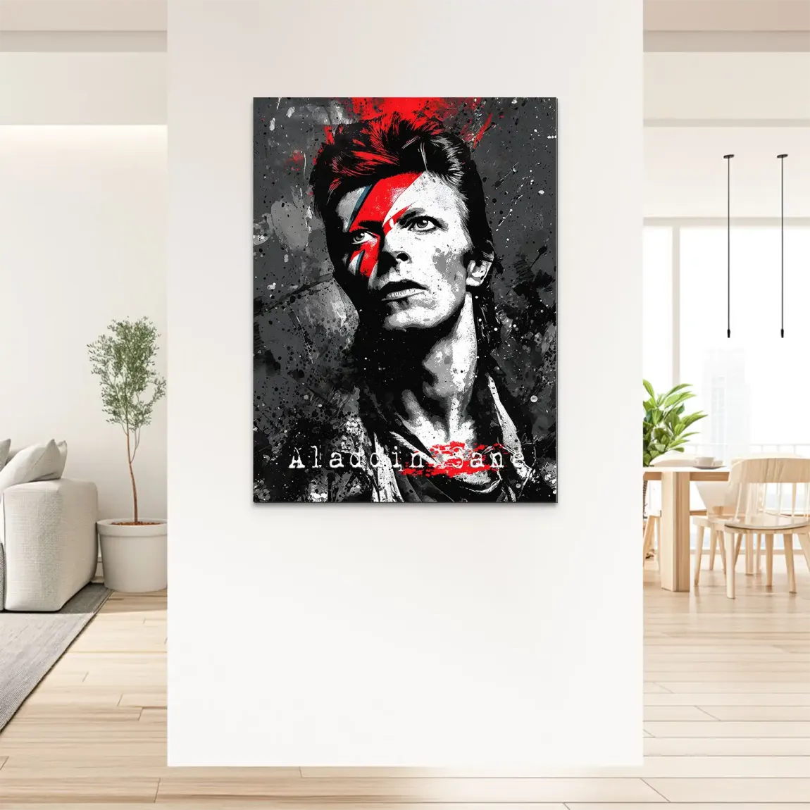 David Bowie Starlight Alu Dibond Bild