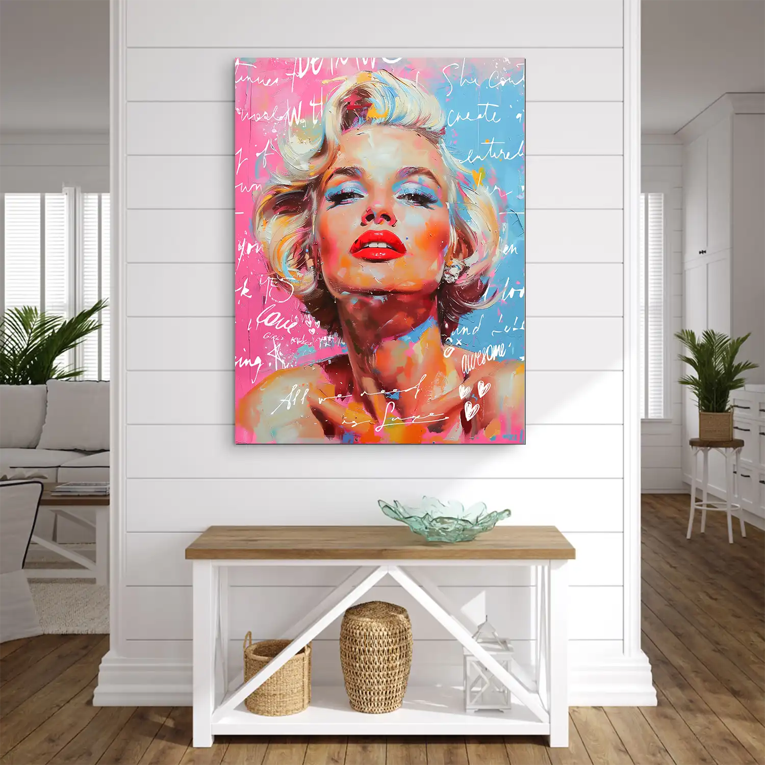 Marilyn Need Luxe AluDibond Bild INGALERIE