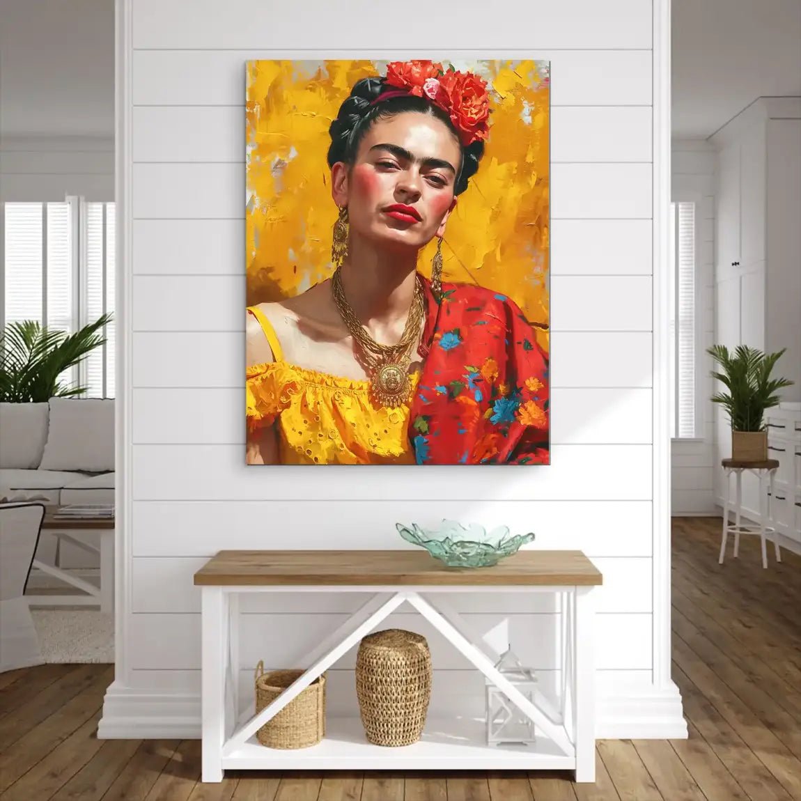 Frida Kahlo Art Alu Dibond Bild INGALERIE