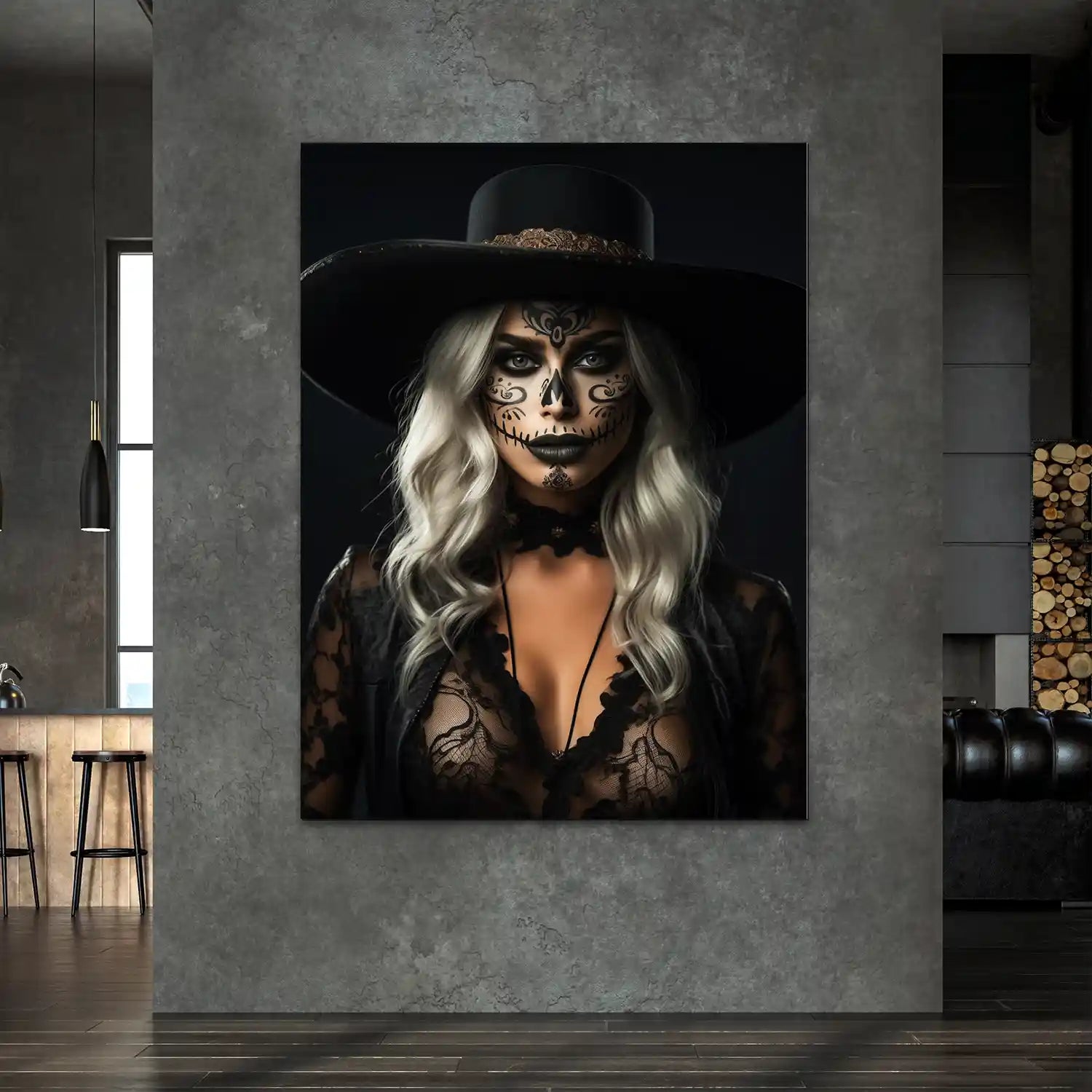 La Catrina Style AluDibond Bild INGALERIE