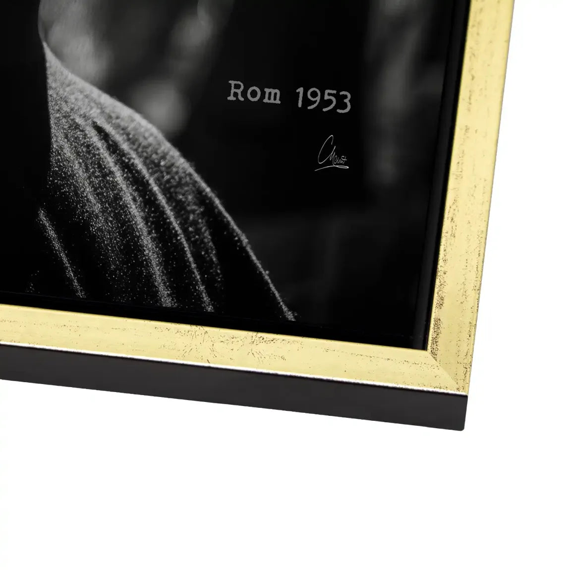 Audrey Hepburn Roma Alu Gebürstet Bild