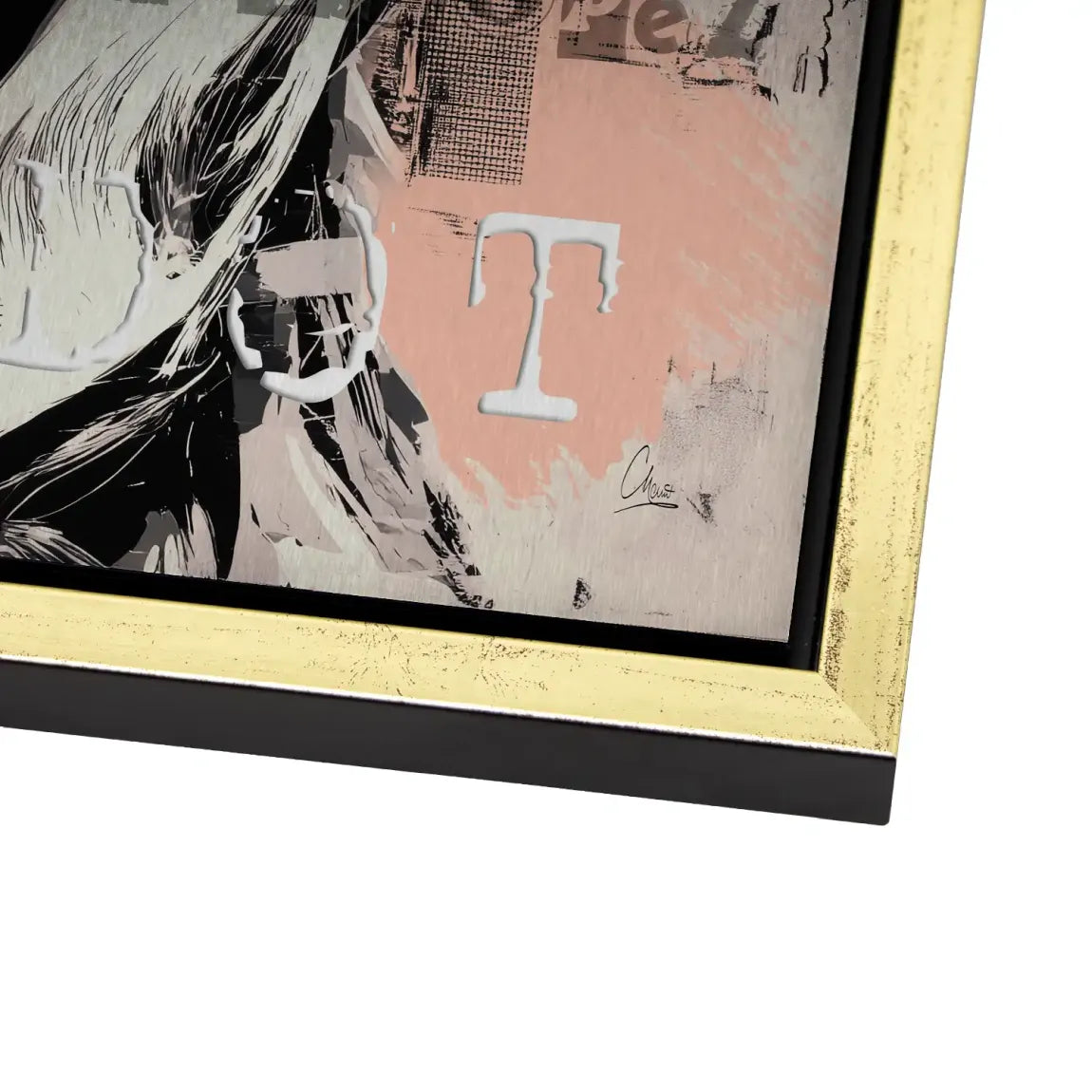 Bardot Ikone Alu Gebürstet Bild