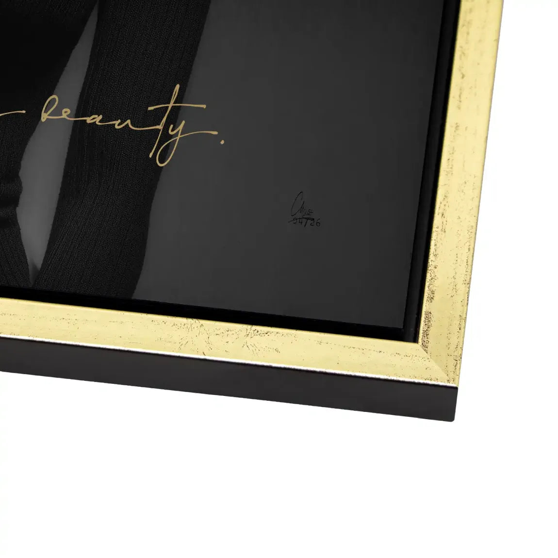 Marilyn Monroe Imperfection Aluminiumbild gebürstet