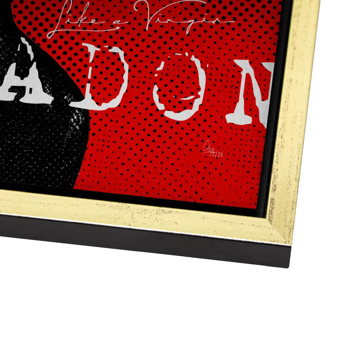 Rebel Madonna Alu Gebürstet Bild