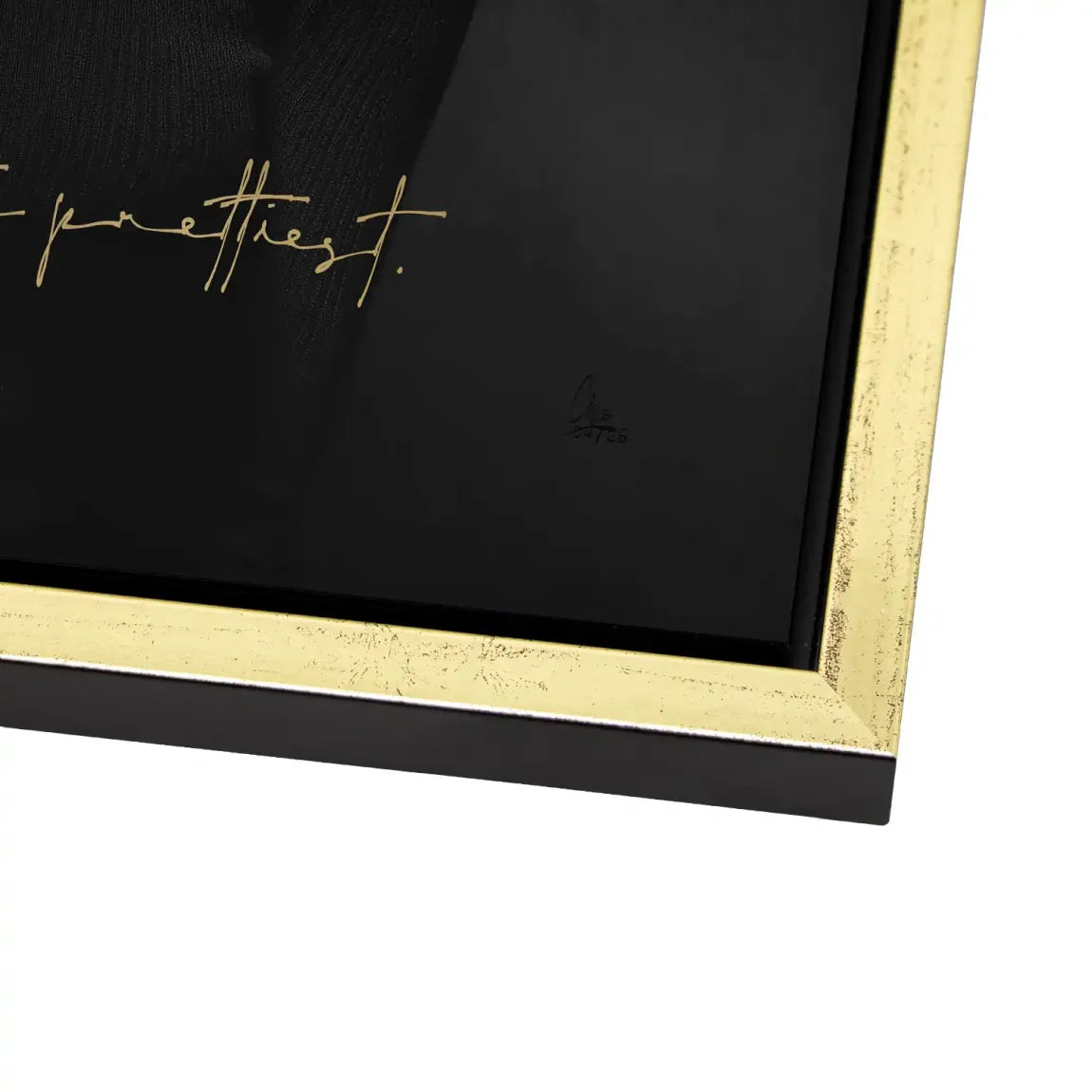 Audrey Hepburn Pretty Aluminiumbild gebürstet