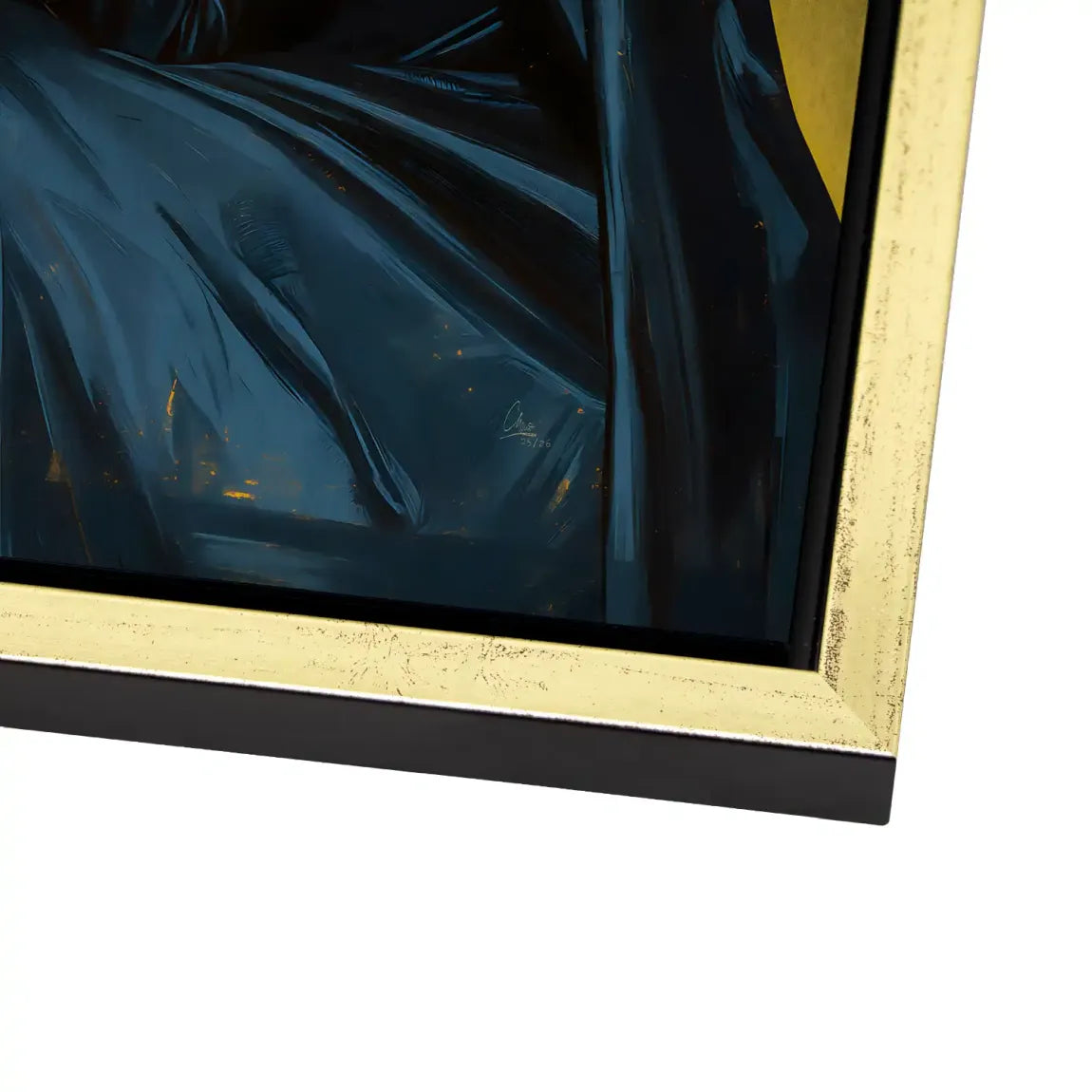 Nonnen Popart Aluminiumbild gebürstet