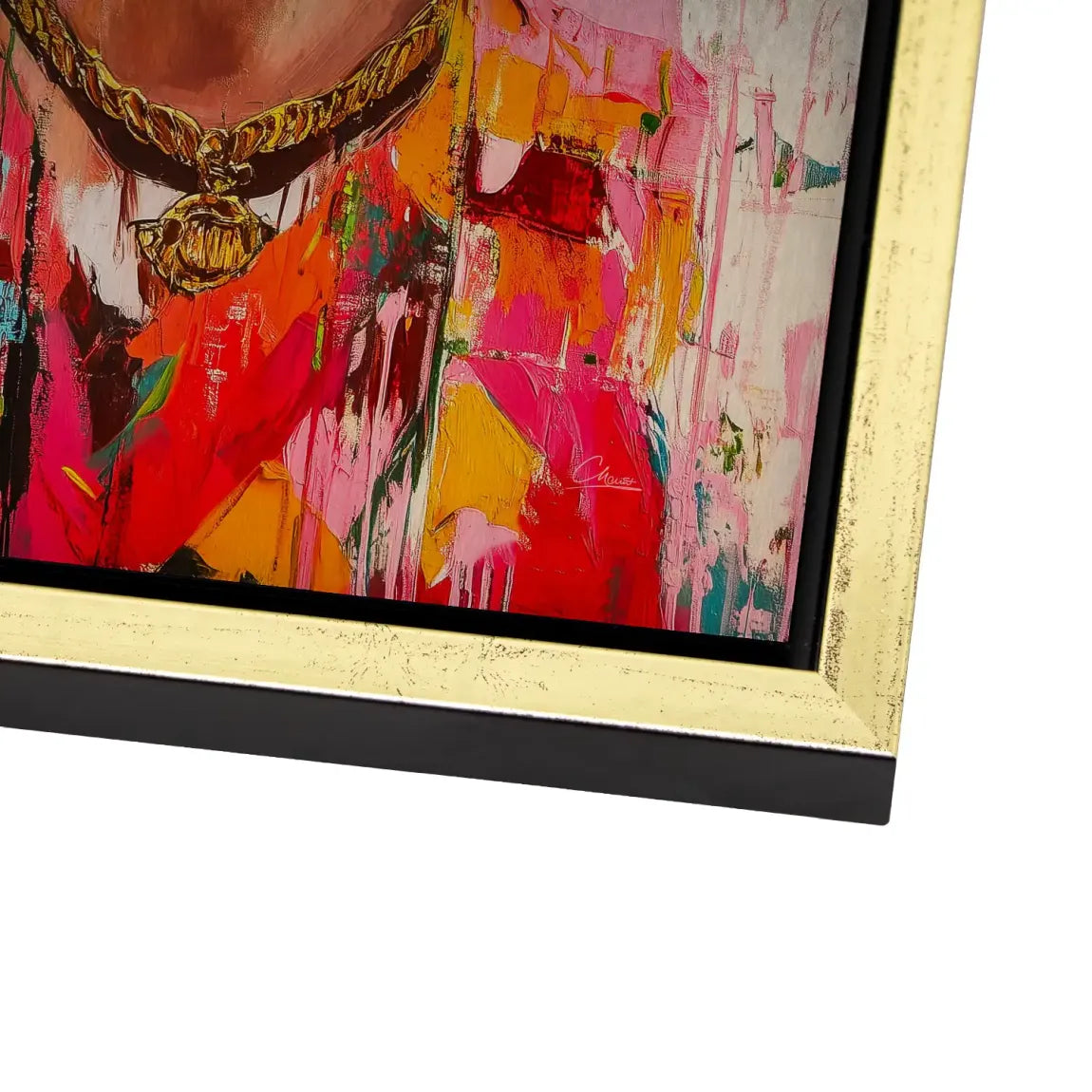 Frida Kahlo Happy Smile Alu Dibond Bild gebürstet