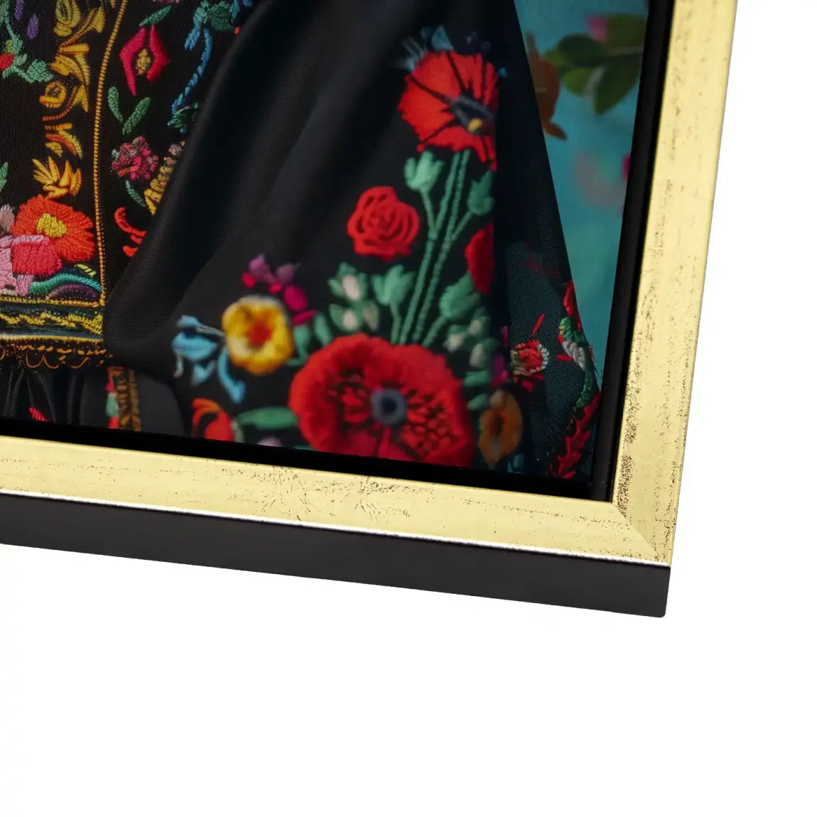 Frida Barbie Alu Dibond Bild gebürstet