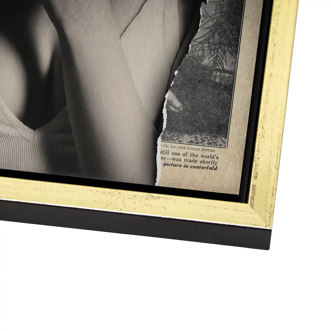 Marilyn Monroe News Alu Dibond Bild gebürstet