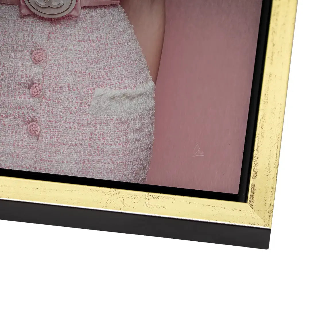 Pink Delight Marilyn Monroe Alu Dibond Bild gebürstet