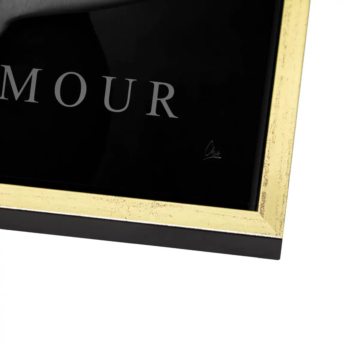 Audrey Glam Allure Alu Dibond Bild gebürstet