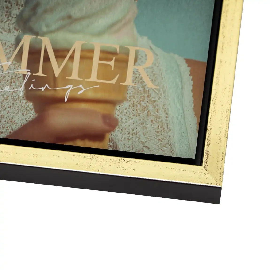 Summerfeeling Alu Dibond Bild gebürstet