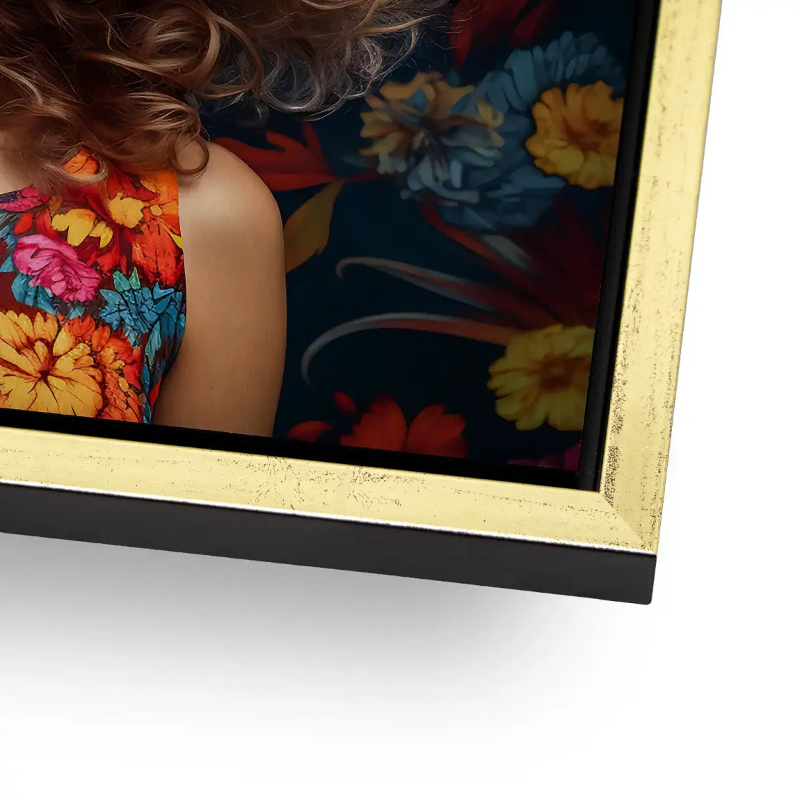 Boho Flower Soul Alu Dibond Gebürstet