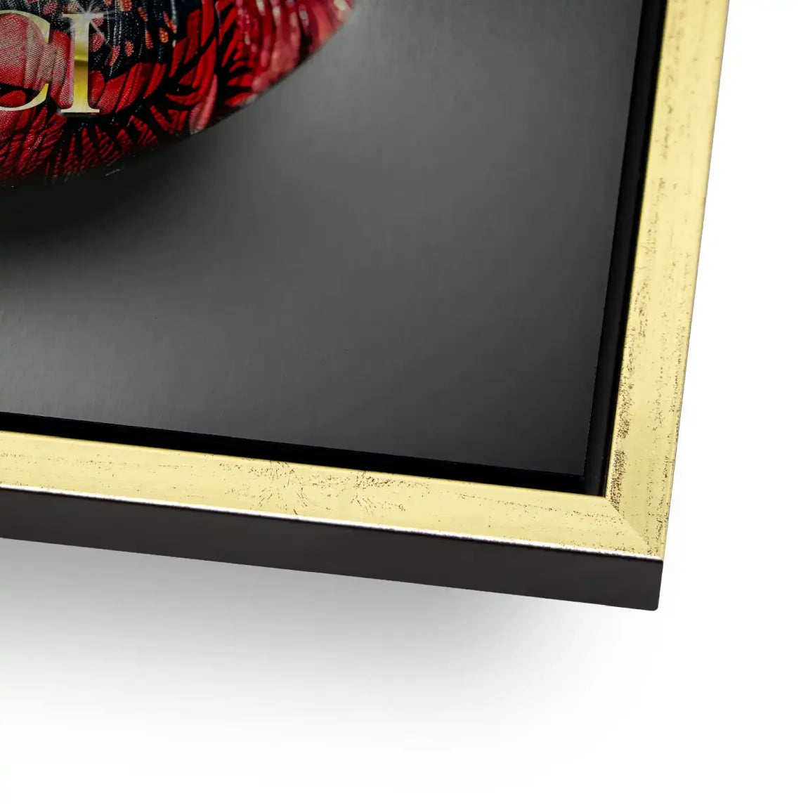 Gucci Lips Nr.2 AluDibond Gebürstet INGALERIE