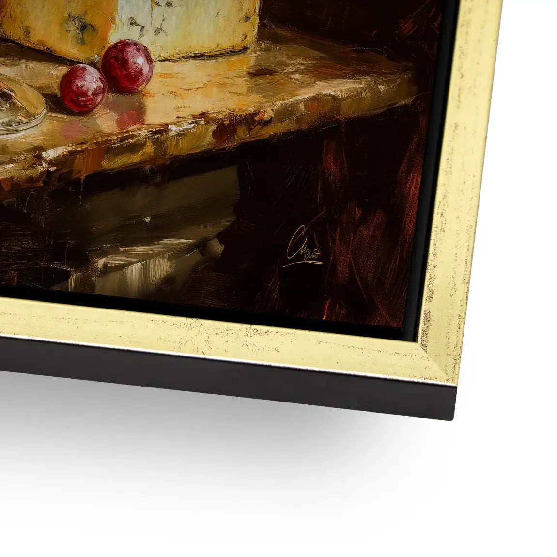 Wein & Käse AluDibond Gebürstet