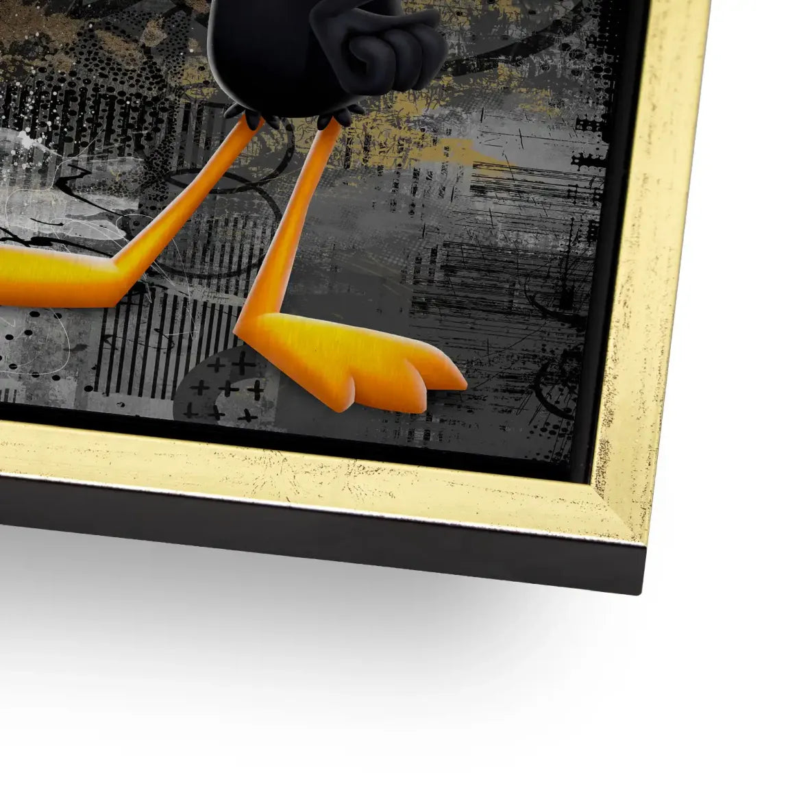 Tweety Duffy Champagner Aluminiumbild gebürstet