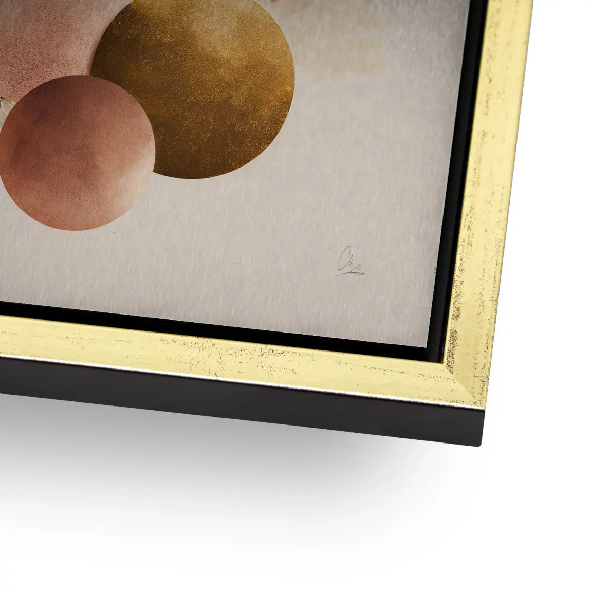 Golden Balance AluDibond Gebürstet