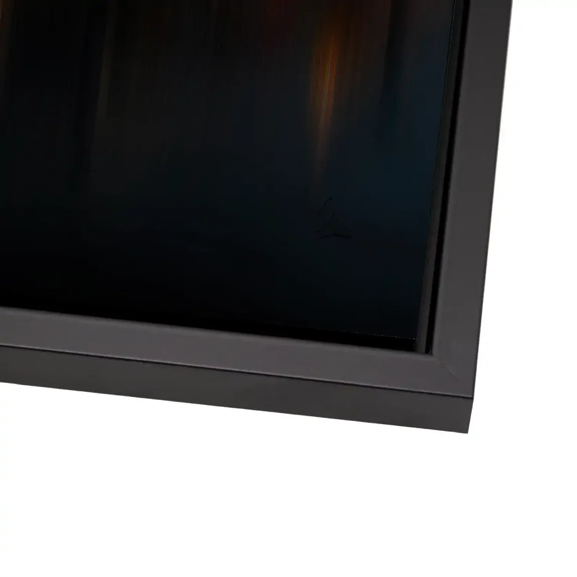 New York abstrakt Lights Alu Gebürstet Bild