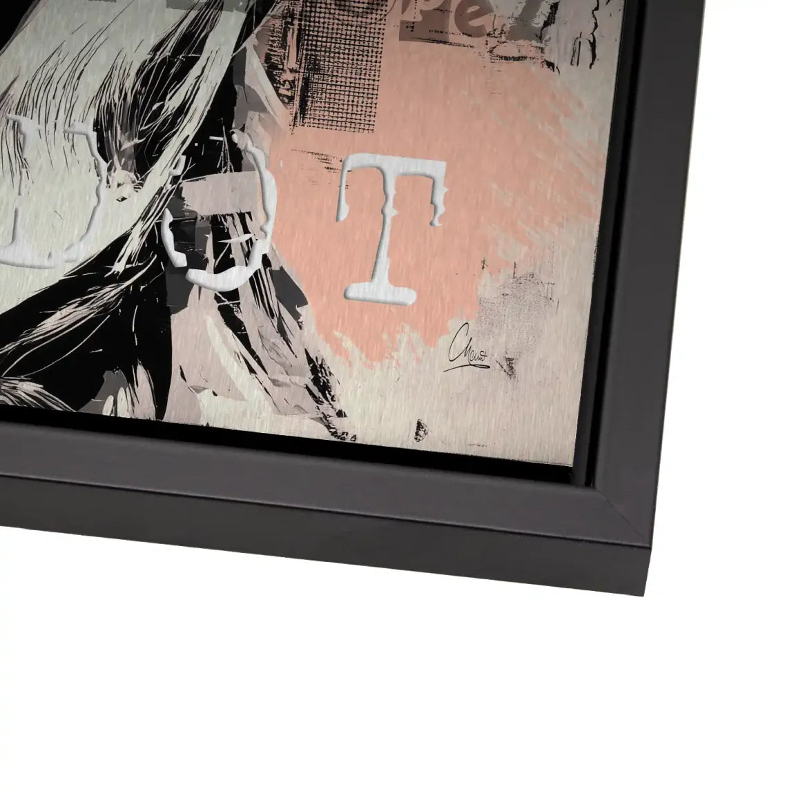 Bardot Ikone Alu Gebürstet Bild