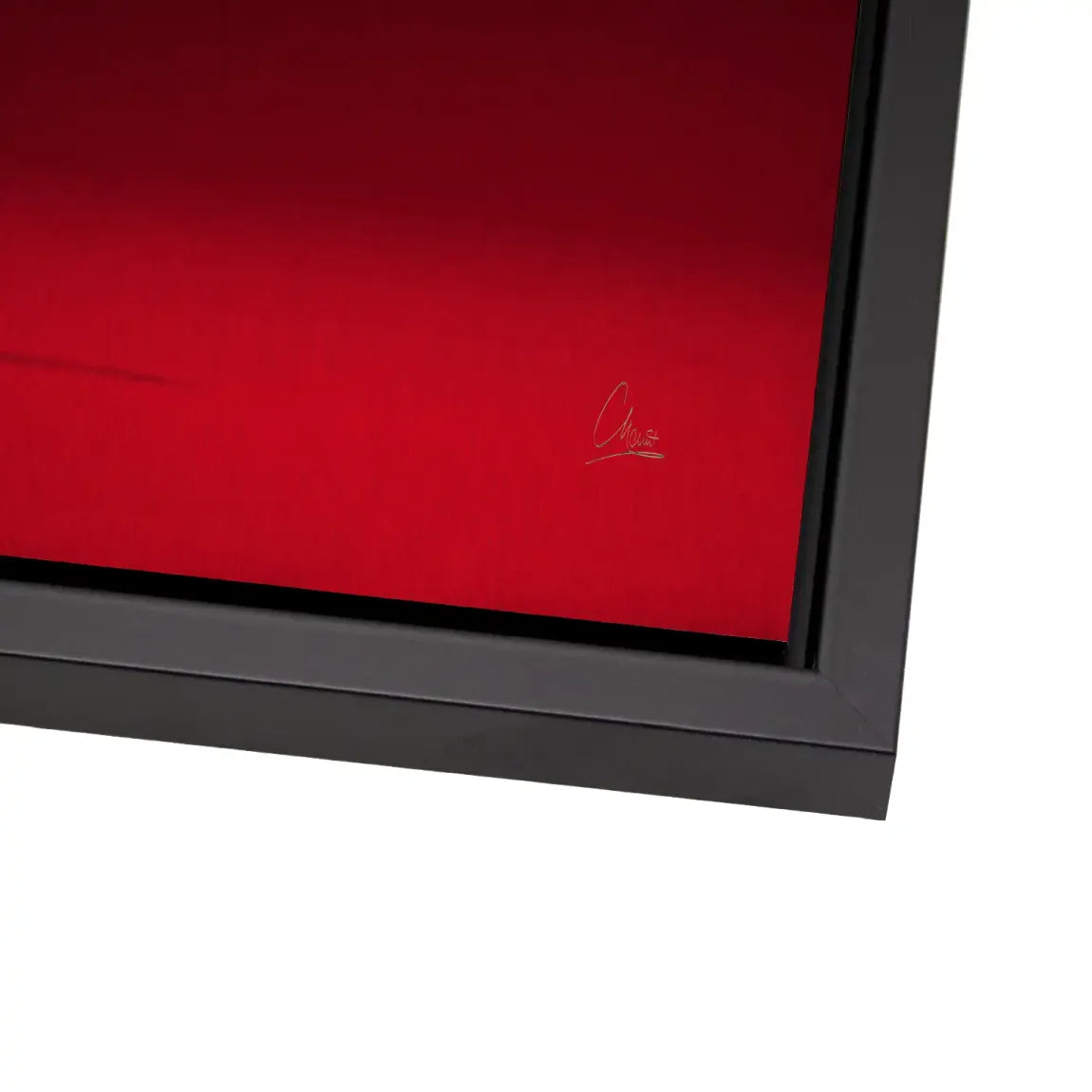 Red Heels Alu Gebürstet Bild