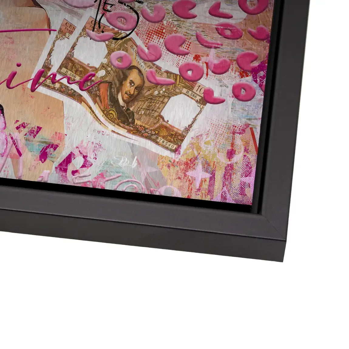 Bardot St Tropez Art Alu Gebürstet Bild