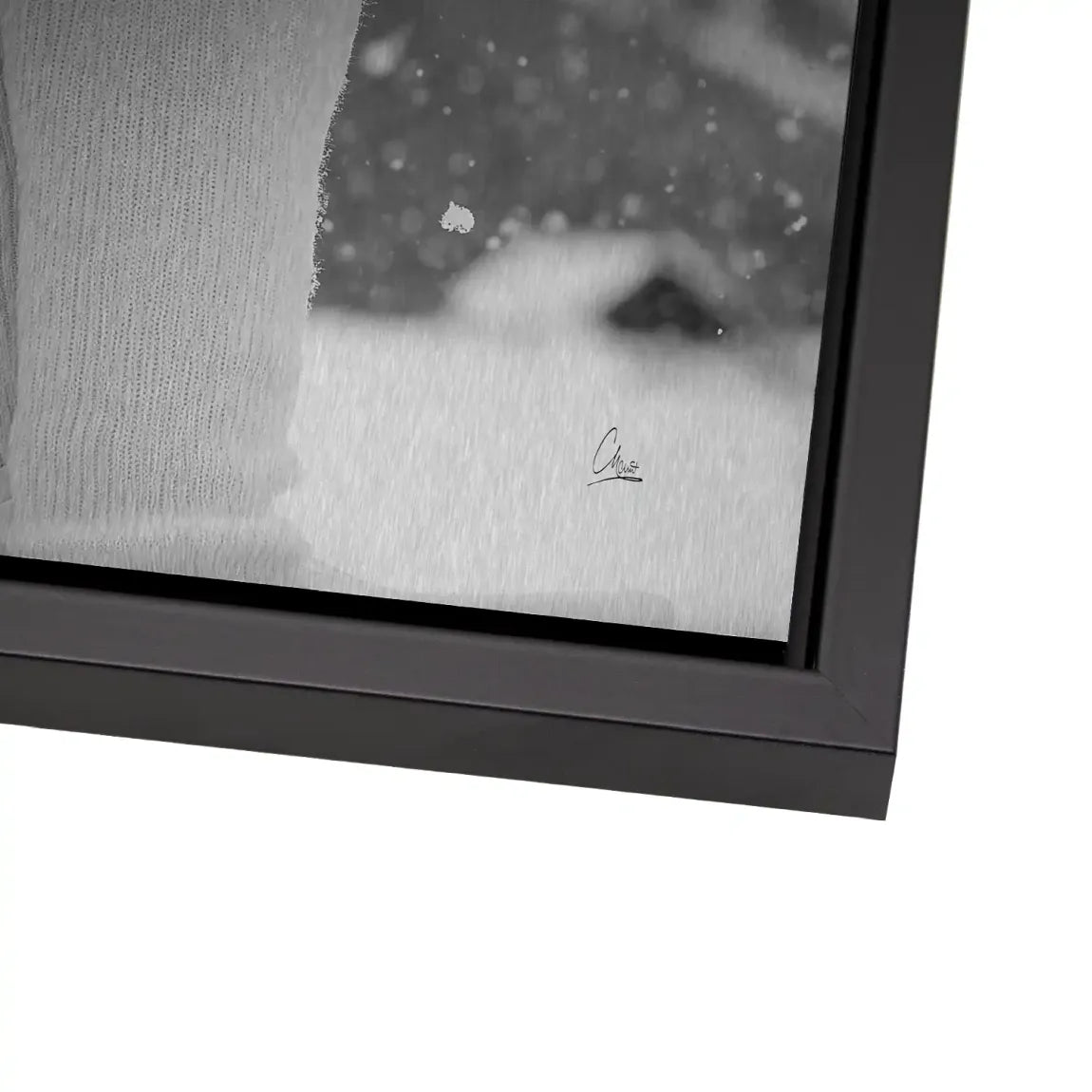 Audrey Hepburn Aspen Portrait Alu Gebürstet Bild