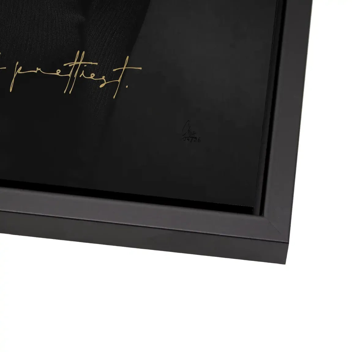 Audrey Hepburn Pretty Aluminiumbild gebürstet