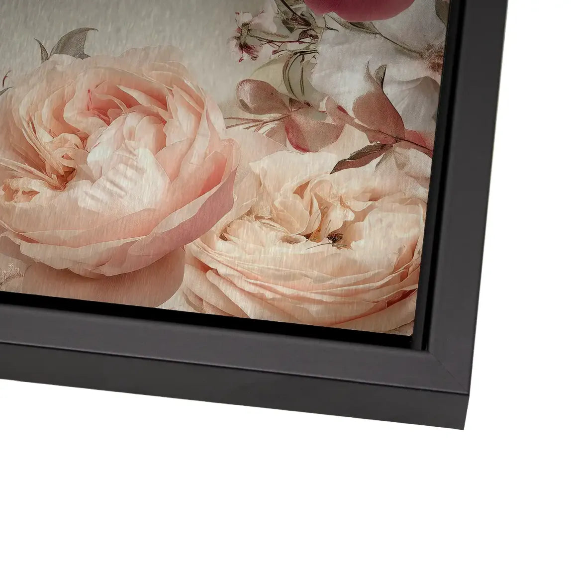 Floral Couture Alu Dibond Bild gebürstet