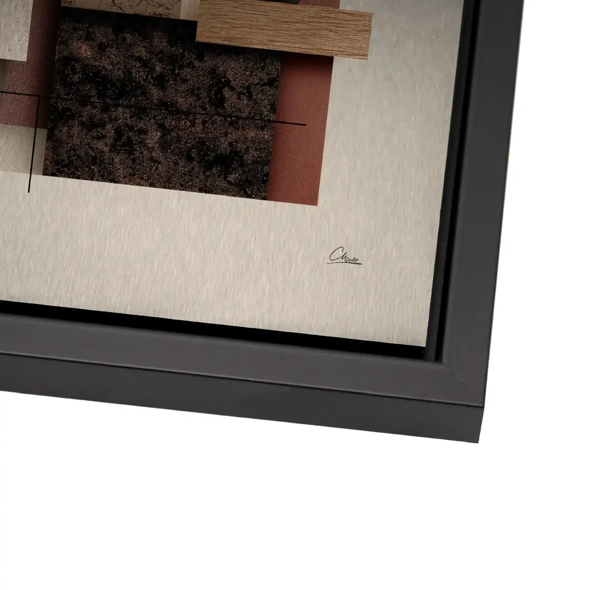 Urban Layers Elegance Alu Dibond Bild gebürstet INGALERIE