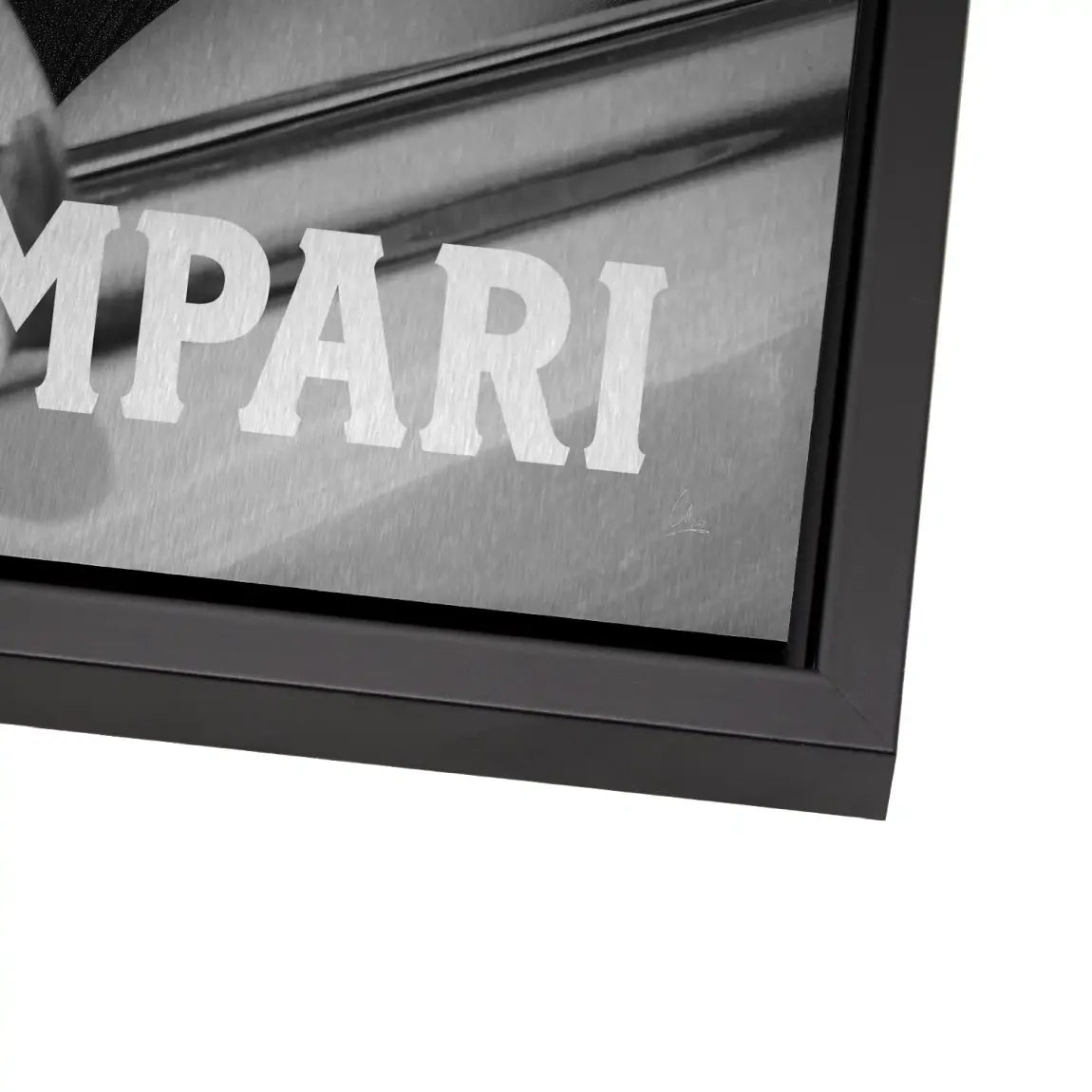 Summer Glam Alu Dibond Bild gebürstet