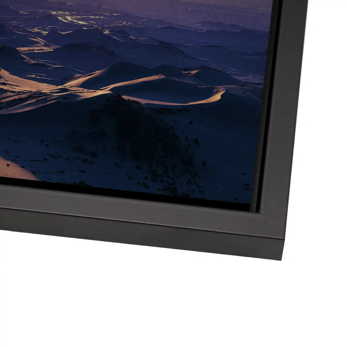 Jenseits der Welt Alu Dibond Bild gebürstet