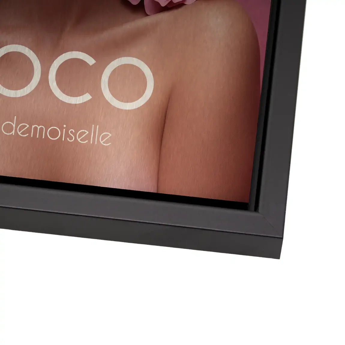 Coco Pink Elegance Alu Dibond Bild gebürstet